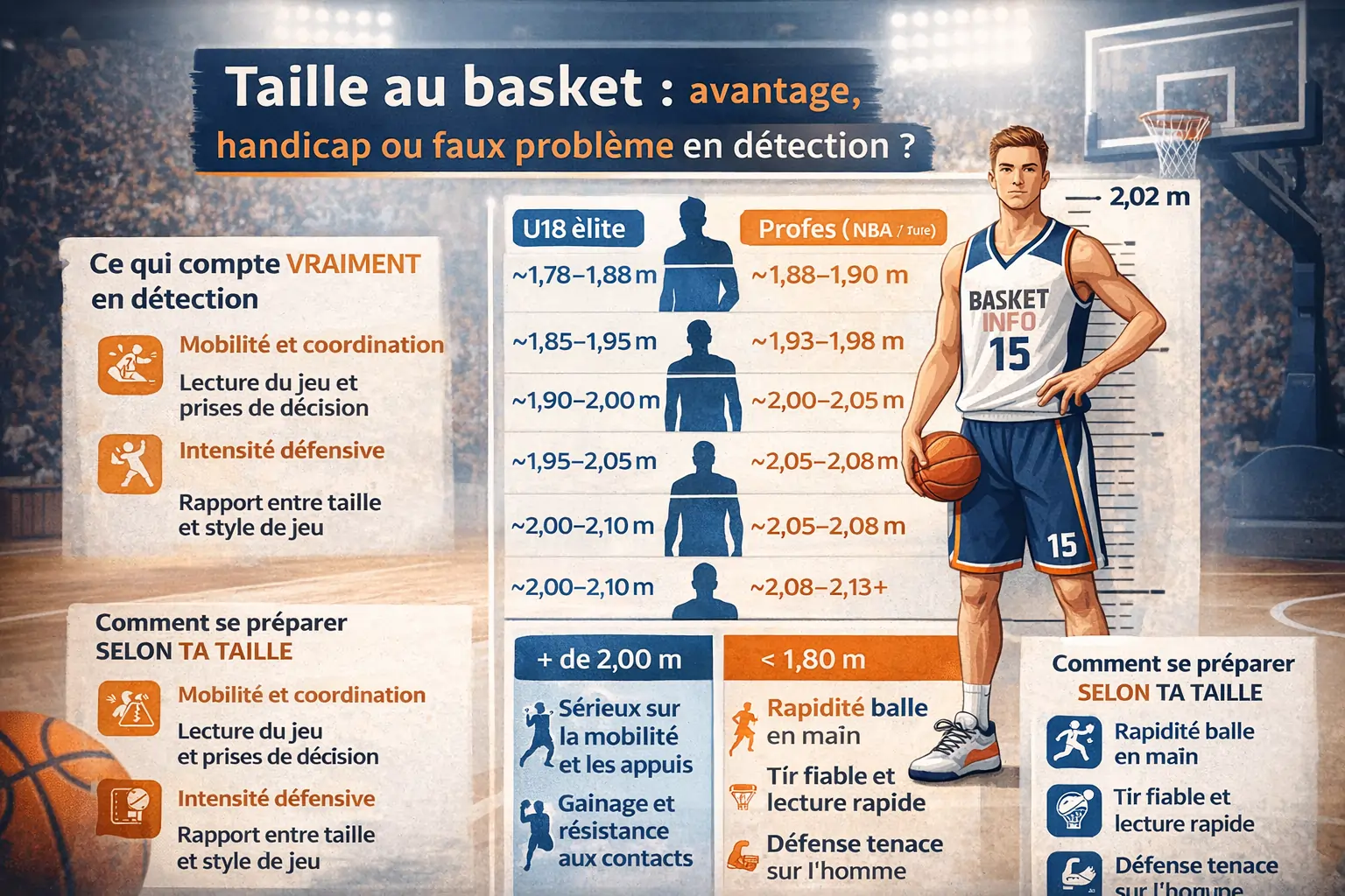 Taille au basket
